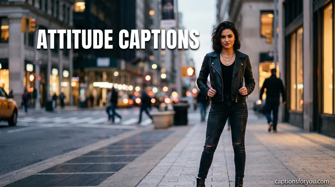 Attitude Captions