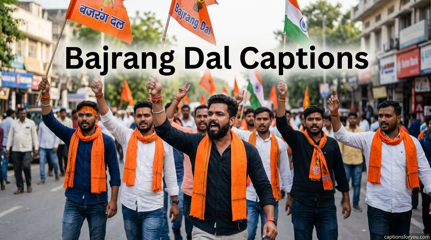 Bajrang Dal Captions
