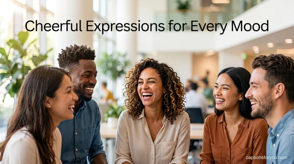 Cheerful Expressions for Every Mood