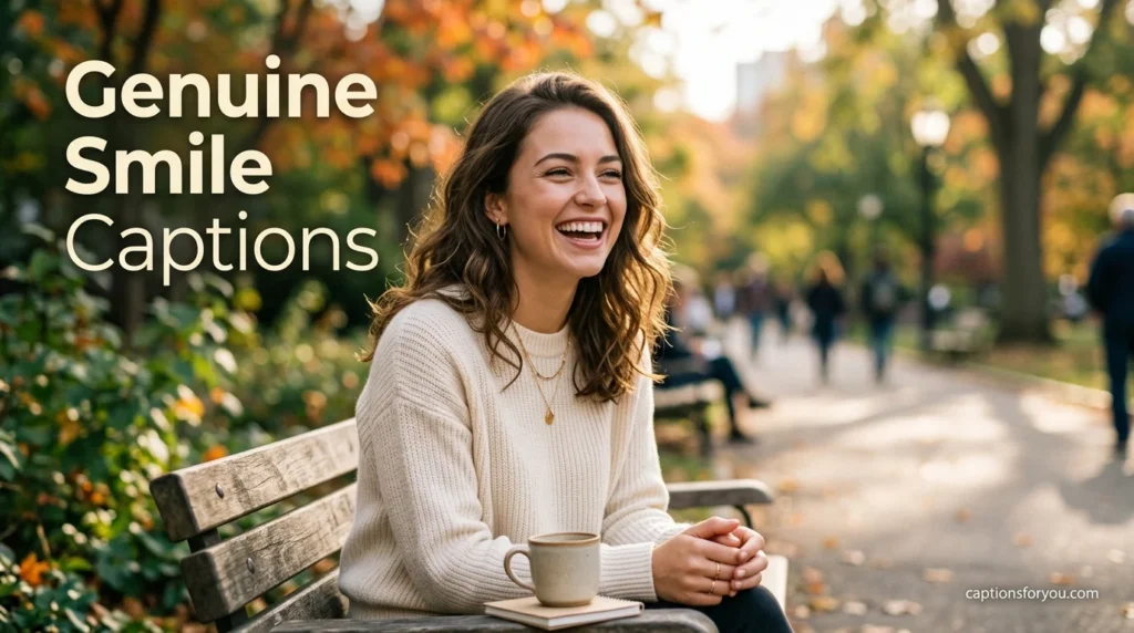 Genuine Smile Captions