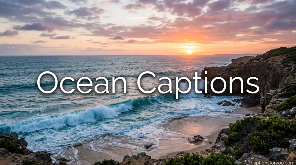 Ocean Captions