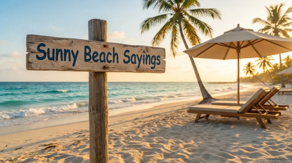 Sunny Beach Sayings
