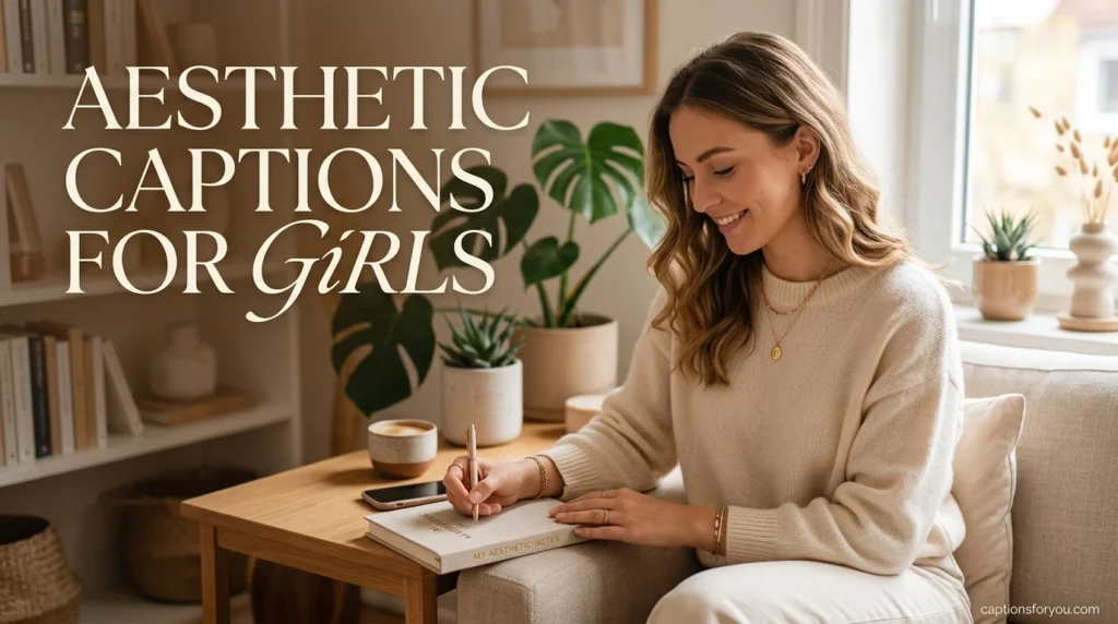 Aesthetic Captions for Girls