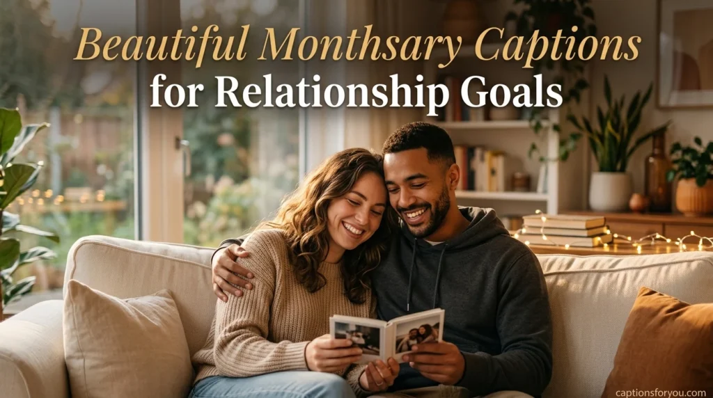 Beautiful Monthsary Captions for Relationship Goals