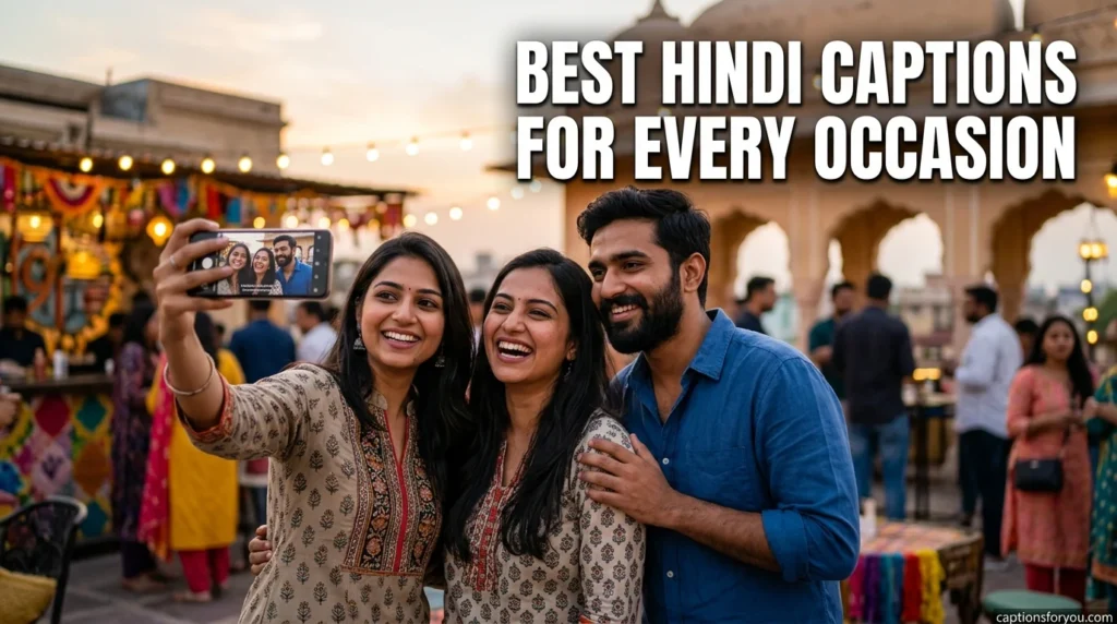 Best Hindi Captions for Every Occasion
