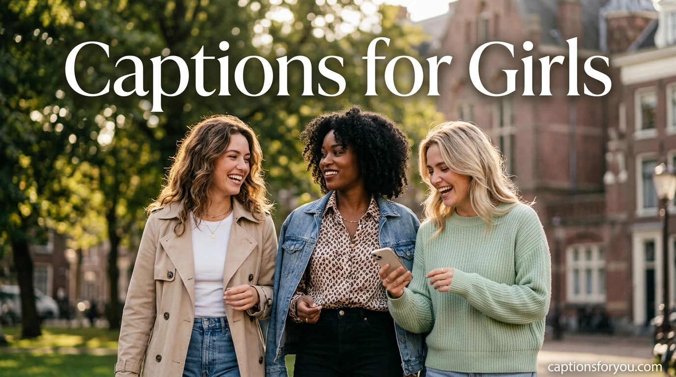 Captions for Girls