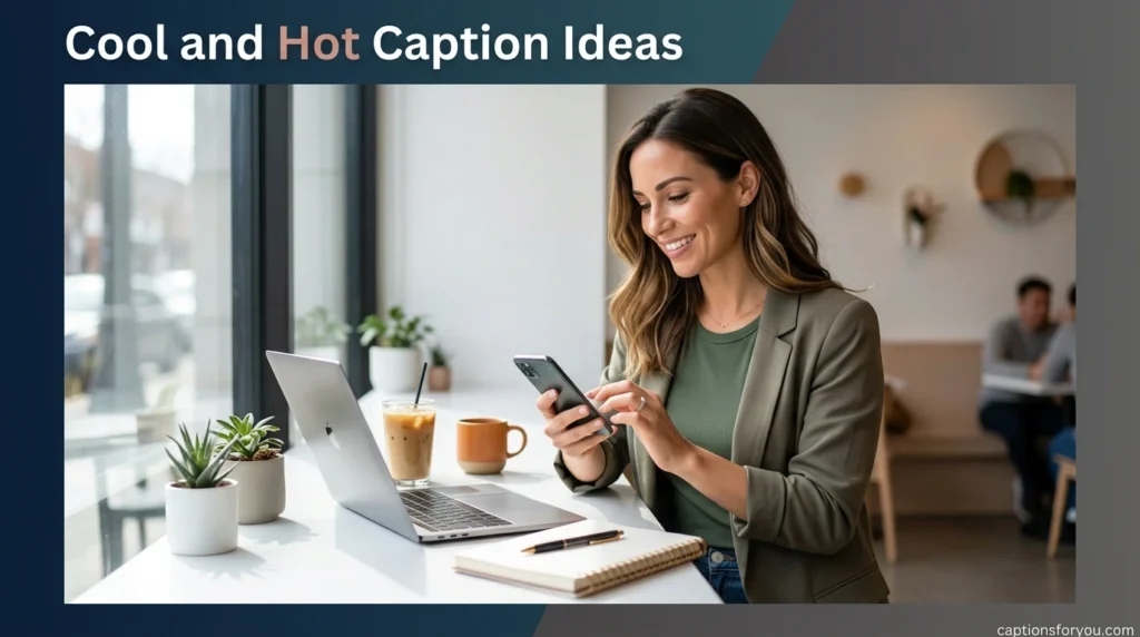 Cool and Hot Caption Ideas