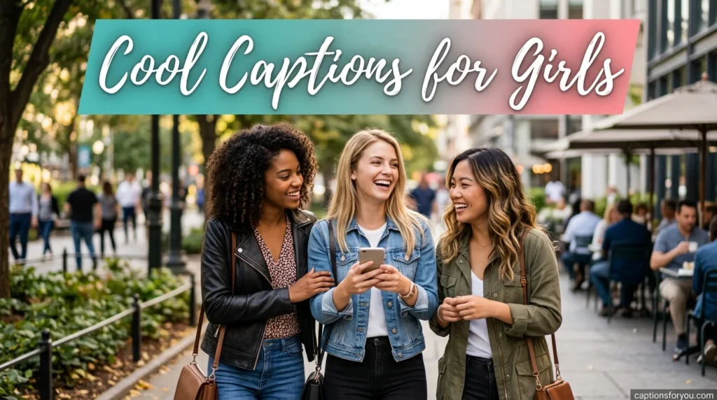 Cool Captions for Girls