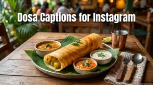 Dosa Captions for Instagram