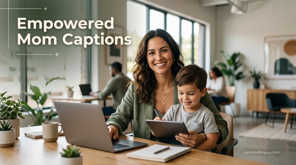 Empowered Mom Captions