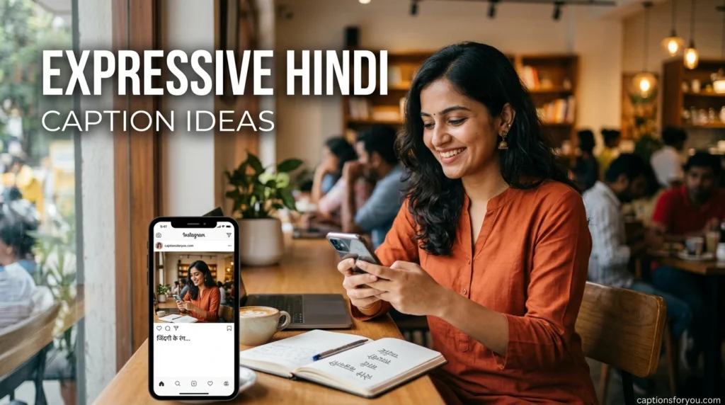 Expressive Hindi Caption Ideas