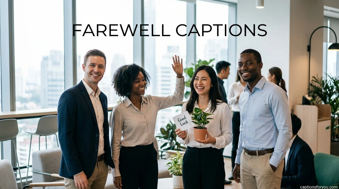 Farewell Captions