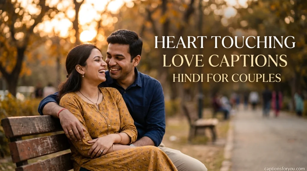 Heart Touching Love Captions Hindi for Couples