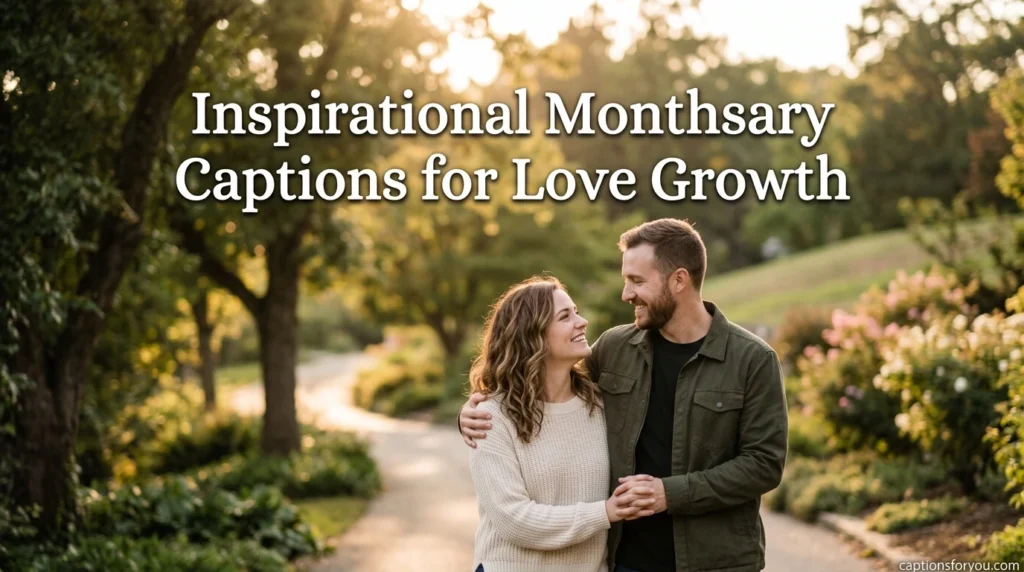 Inspirational Monthsary Captions for Love Growth