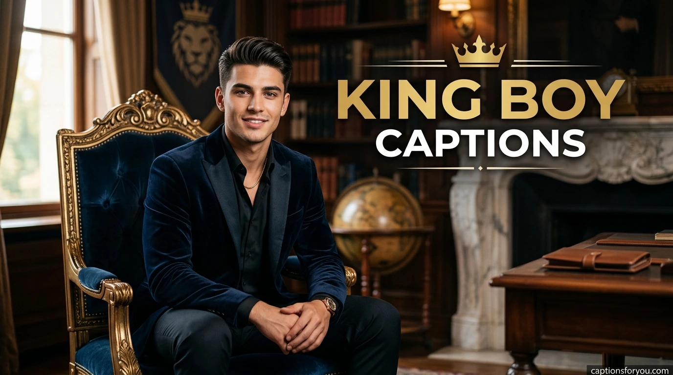 King Boy Captions