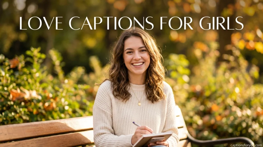 Love Captions for Girls
