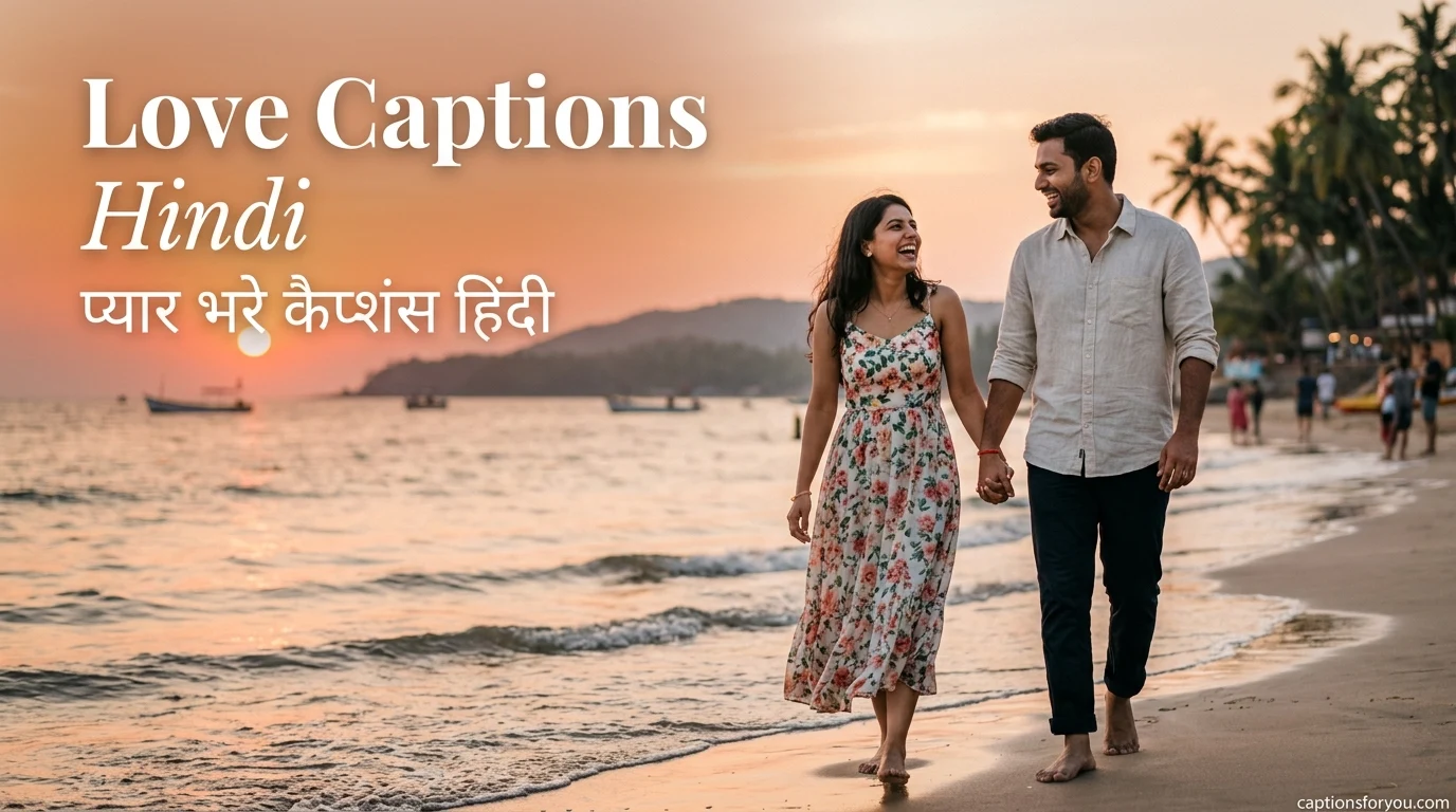 Love Captions Hindi