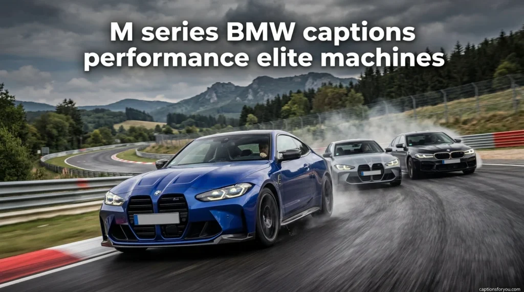 M series BMW captions performance elite machines