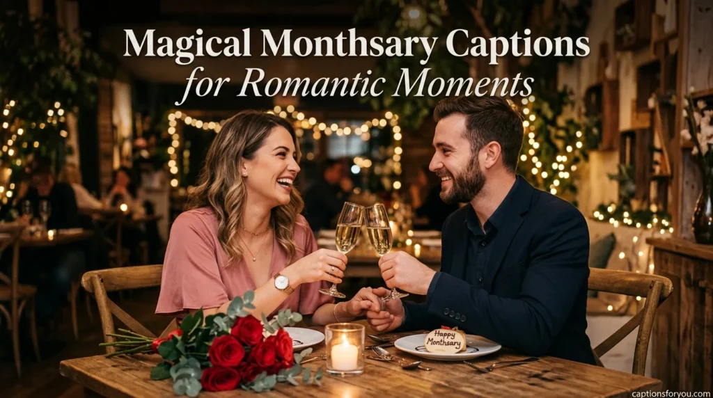 Magical Monthsary Captions for Romantic Moments