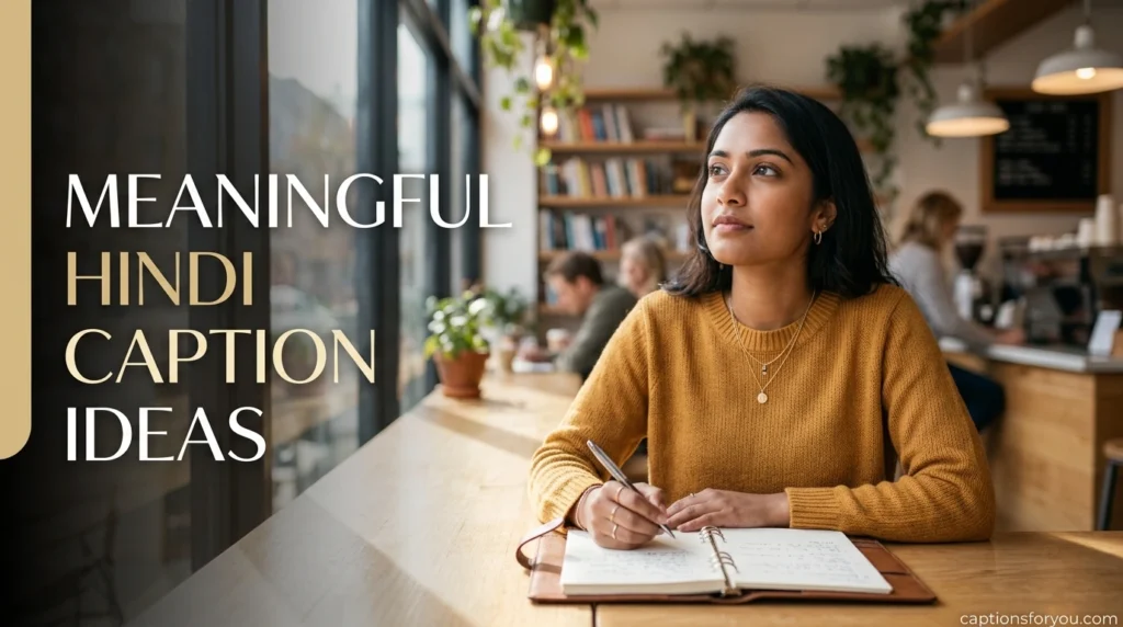 Meaningful Hindi Caption Ideas