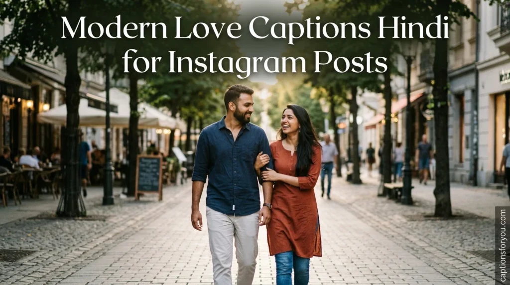 Modern Love Captions Hindi for Instagram Posts