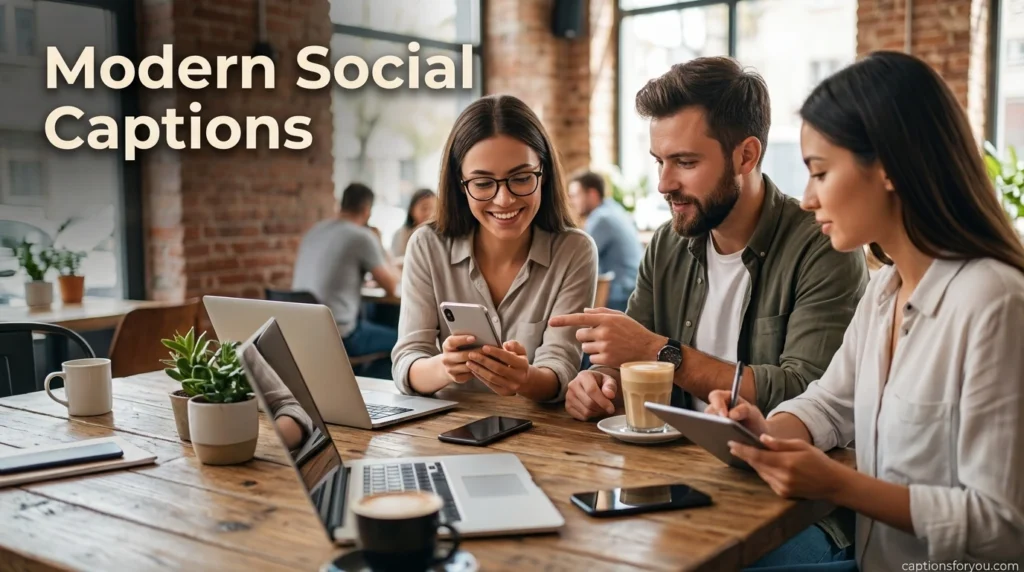 Modern Social Captions