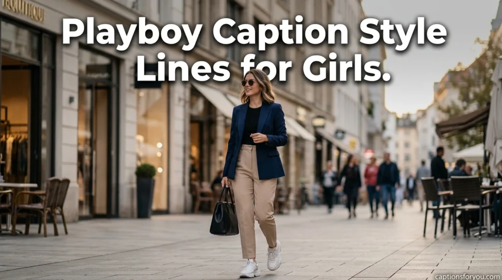 Playboy Caption Style Lines for Girls