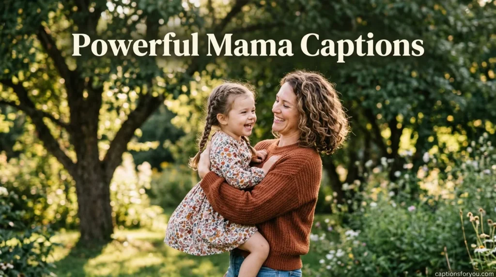 Powerful Mama Captions