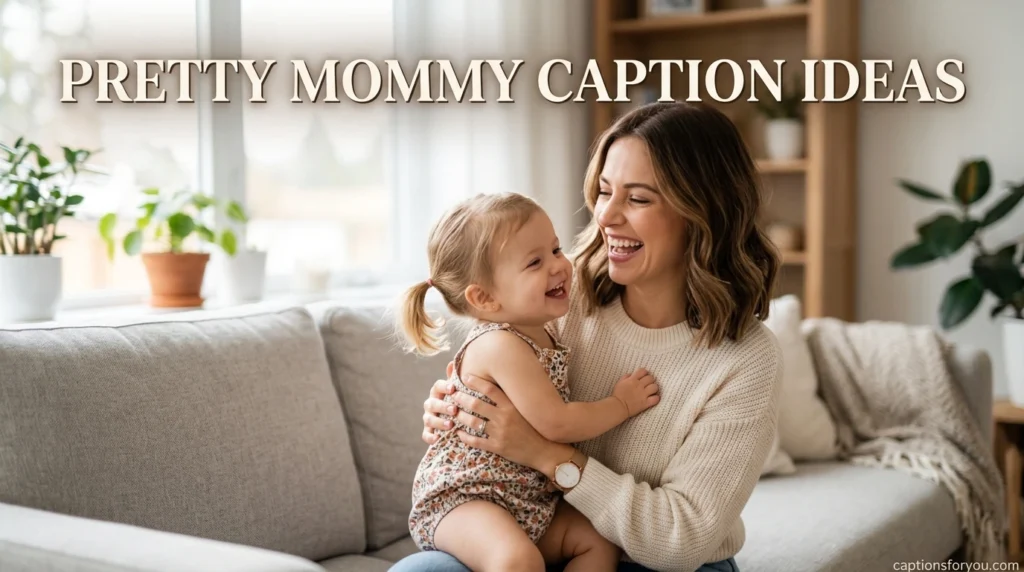 Pretty Mommy Caption Ideas