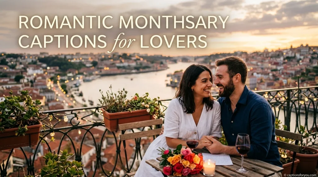 Romantic Monthsary Captions for Lovers