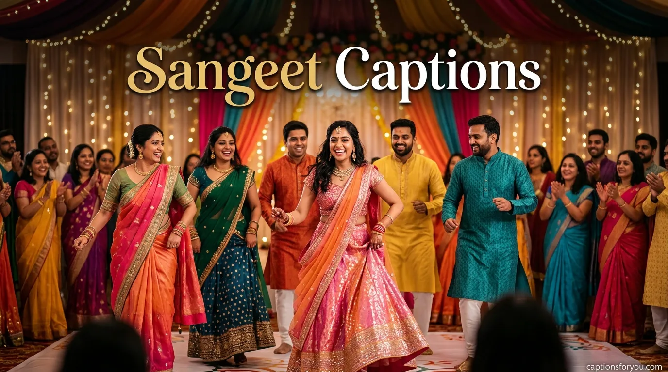 Sangeet Captions