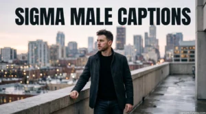 Sigma Male Captions
