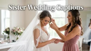 Sister Wedding Captions