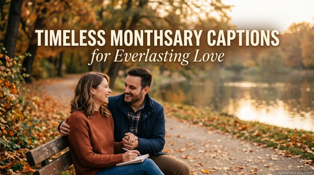 Timeless Monthsary Captions for Everlasting Love