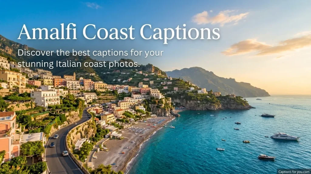 Amalfi Coast Captions