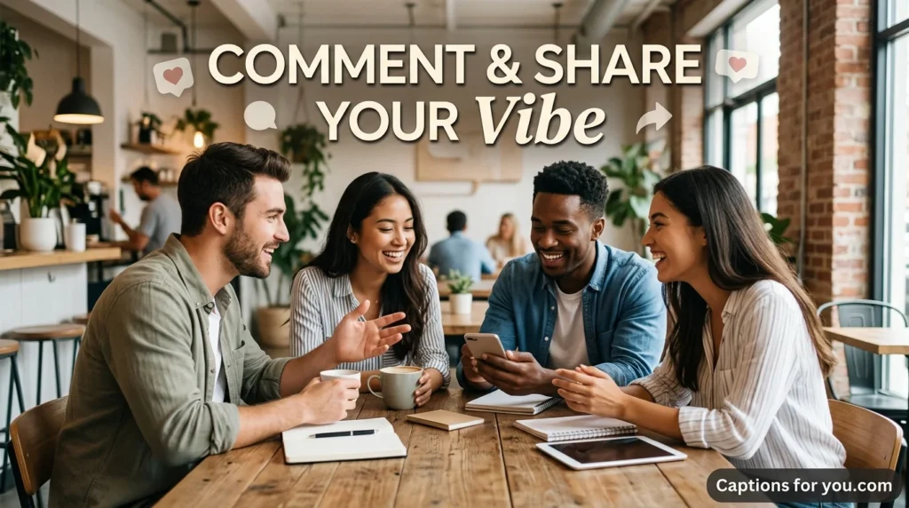 Comment & Share Your Vibe