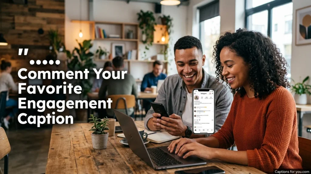 Comment Your Favorite Engagement Caption