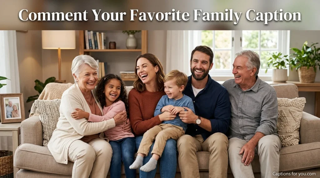 Comment Your Favorite Family Caption