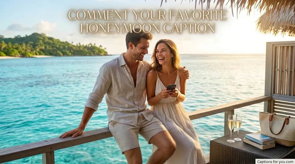 Comment Your Favorite Honeymoon Caption