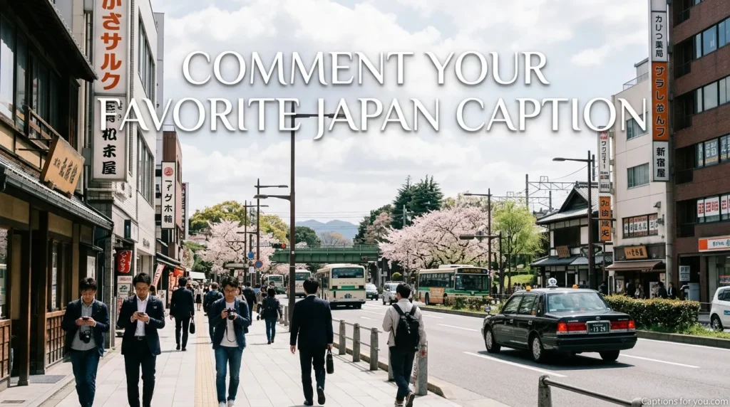 Comment Your Favorite Japan Caption
