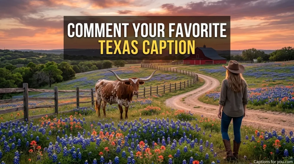 Comment Your Favorite Texas Caption