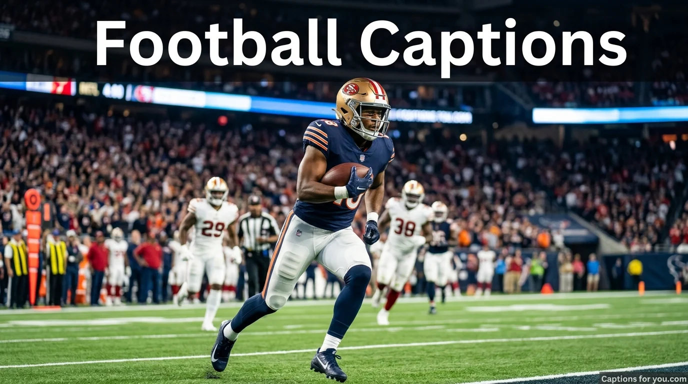 Football Captions