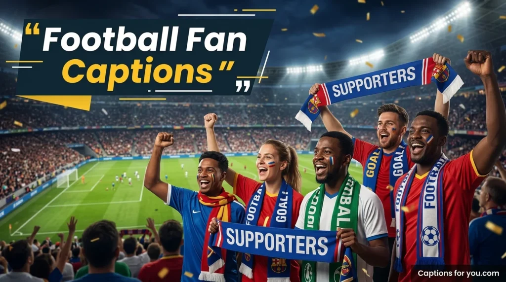 Football Fan Captions