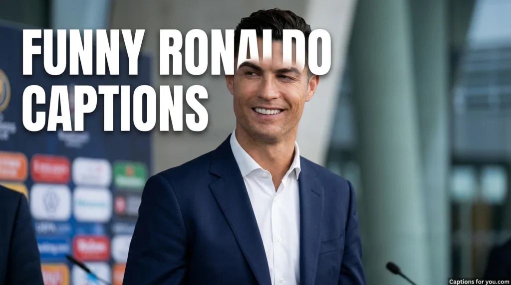 Funny Ronaldo Captions