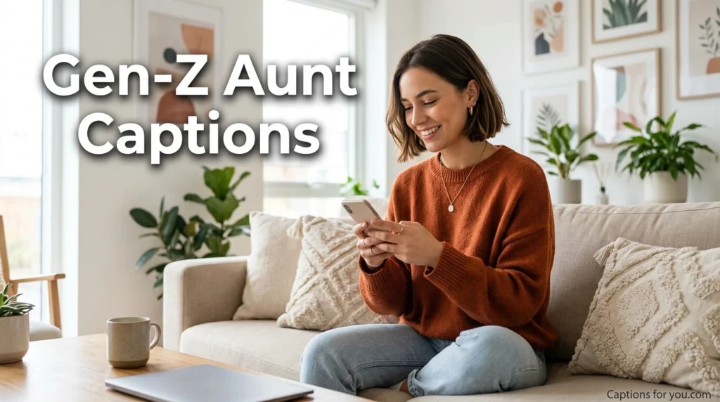 Gen-Z Aunt Captions