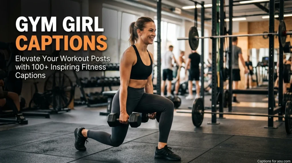 Gym Girl Captions