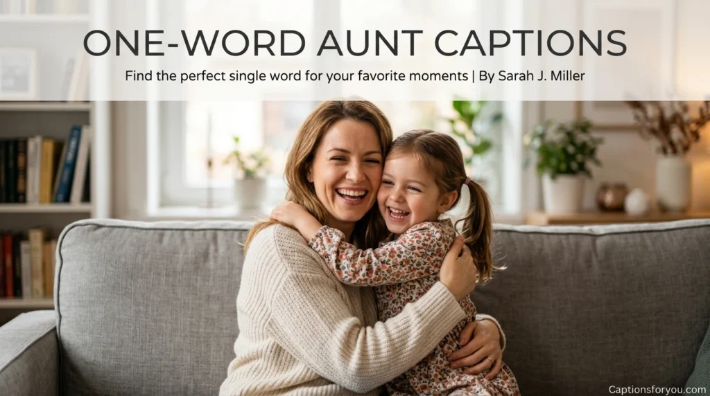 One-Word Aunt Captions