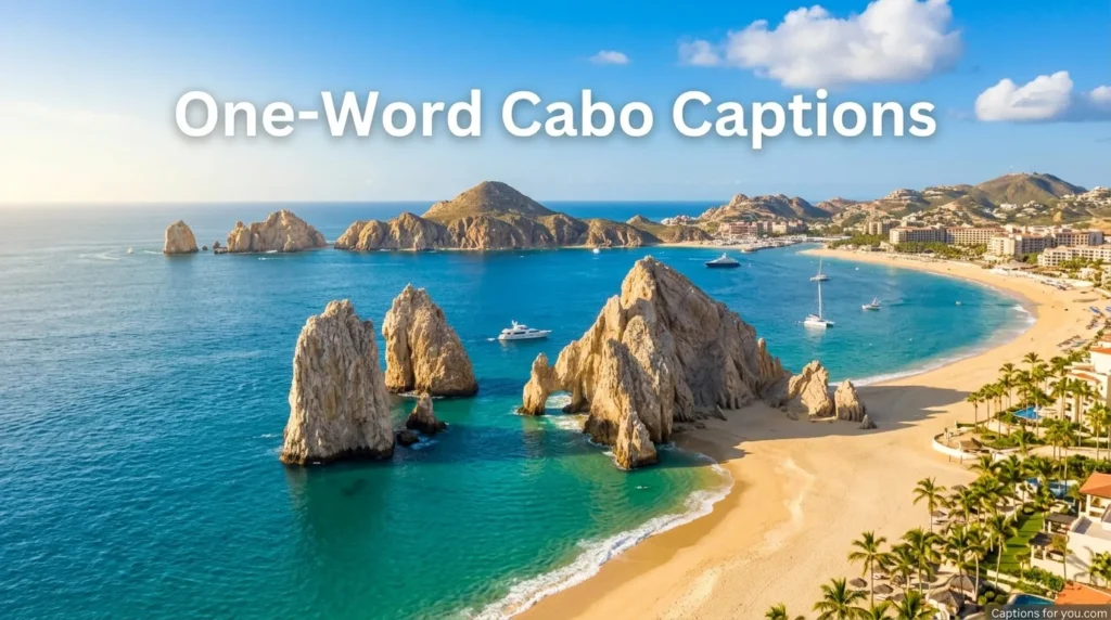 One-Word Cabo Captions