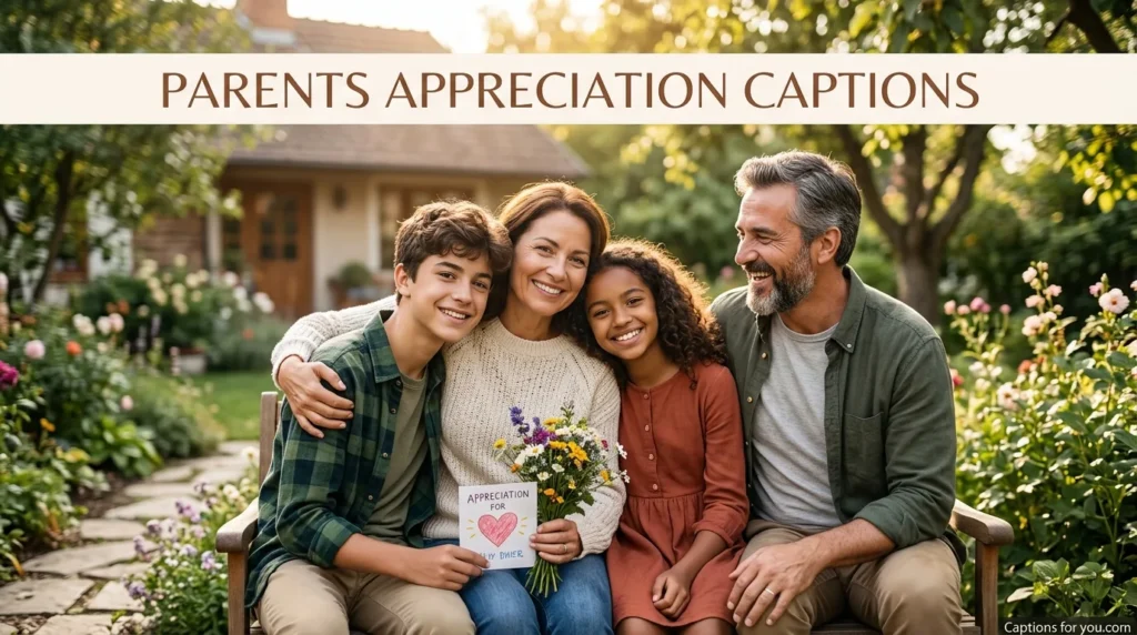 Parents Appreciation Captions