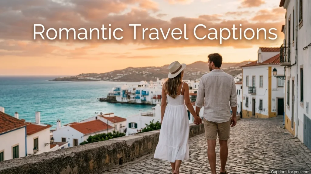 Romantic Travel Captions